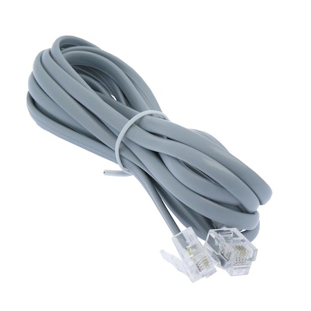 BESTLINK NETWARE RJ11 (4C) Modular Telephone Cable- 7ft- Straight 170101S